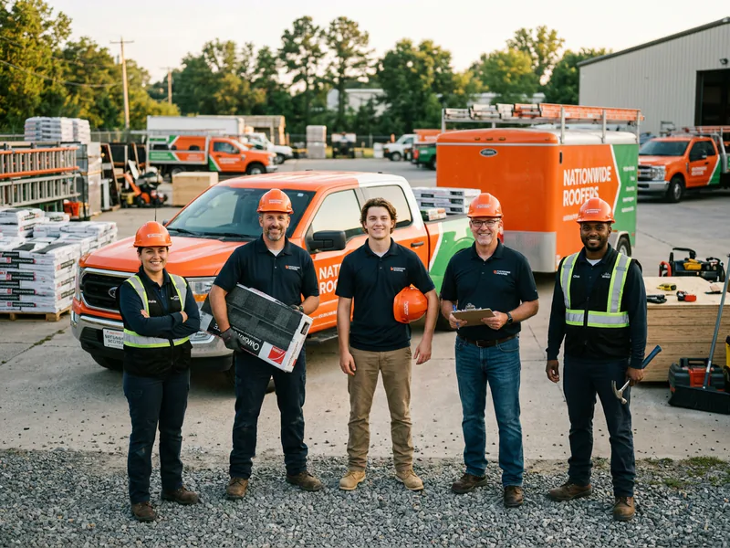 Natiowide Roofers - roof installation in McLeansville near me